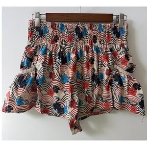 Free People Movement colorful shorts women's size M